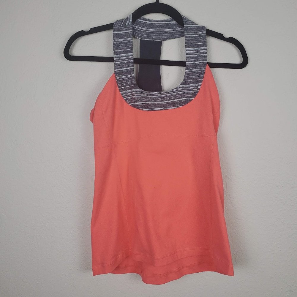 COPY - Lululemon Peach  Scoop Neck Tank Size 8